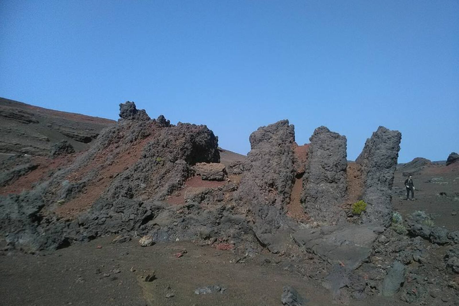 curiosité géologique Piton de la Fournaise